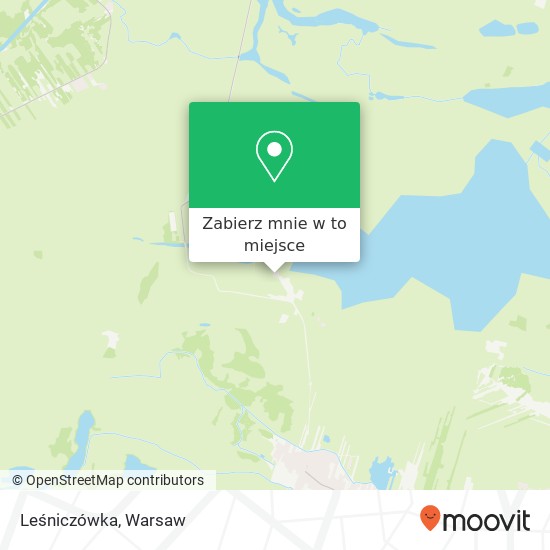 Mapa Leśniczówka