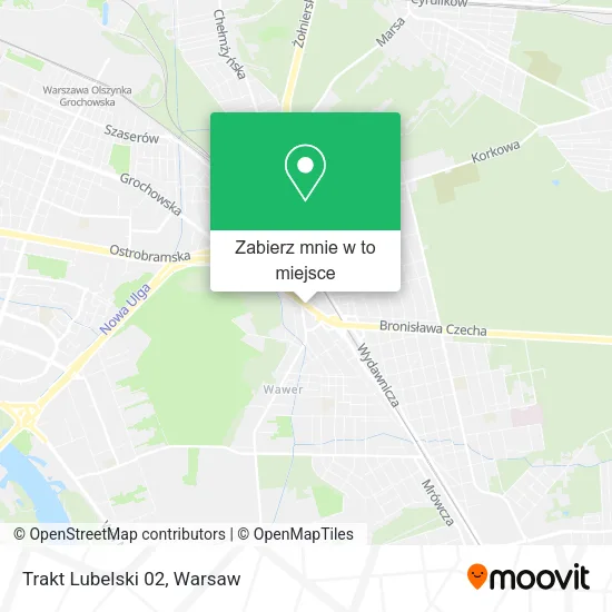 Mapa Trakt Lubelski 02
