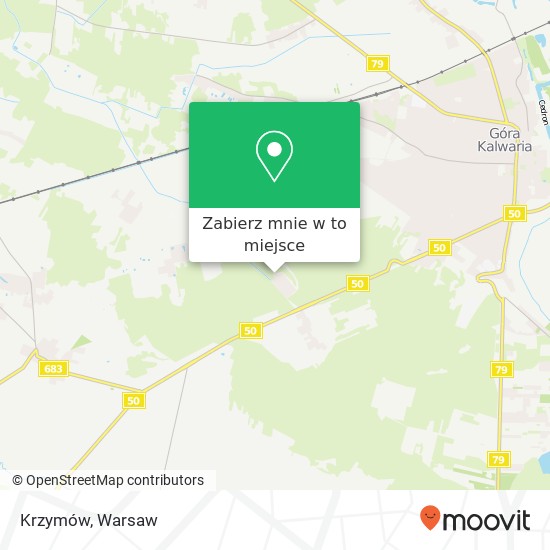 Mapa Krzymów