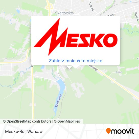 Mapa Mesko-Rol