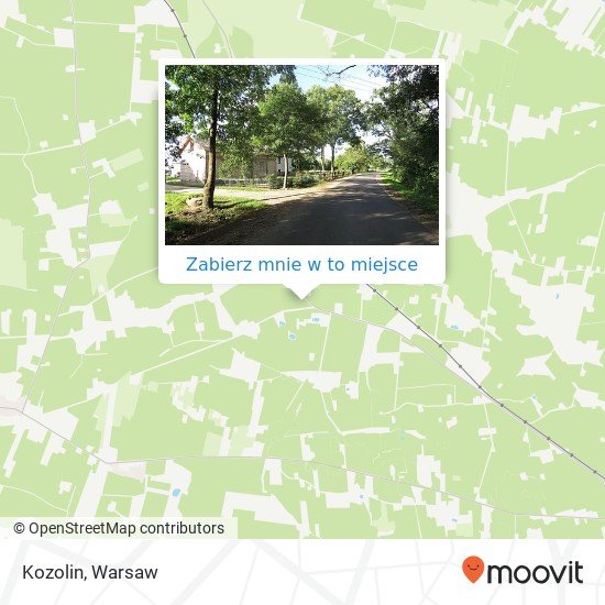 Mapa Kozolin