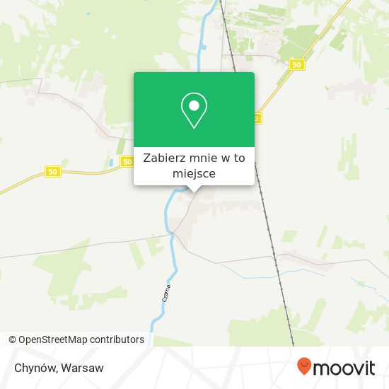 Mapa Chynów