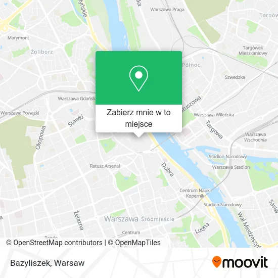 Mapa Bazyliszek