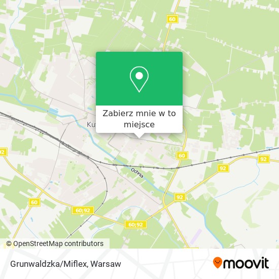 Mapa Grunwaldzka/Miflex