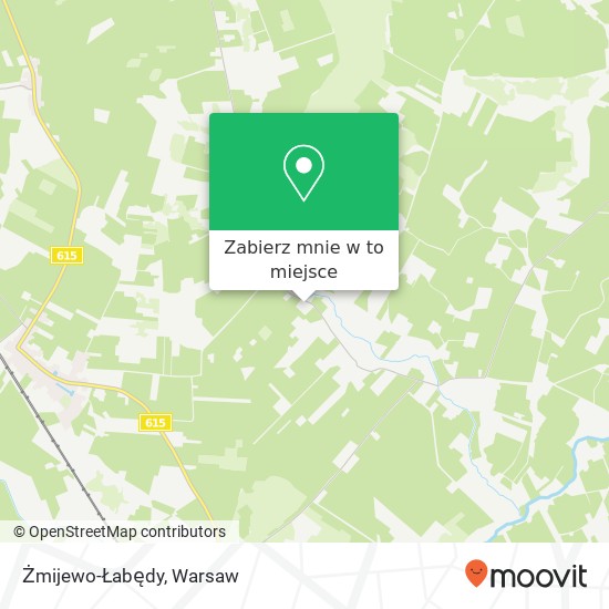 Mapa Żmijewo-Łabędy