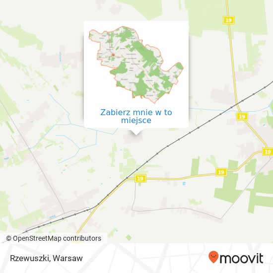 Mapa Rzewuszki