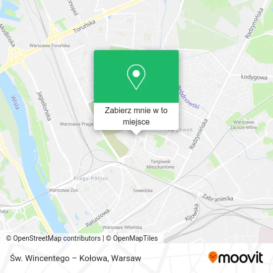 Mapa Św. Wincentego – Kołowa