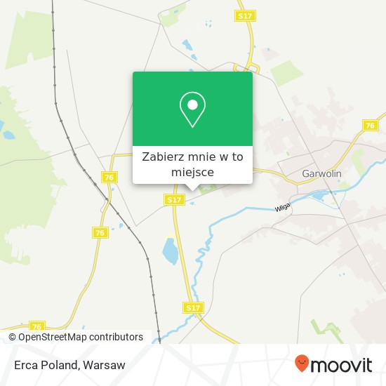 Mapa Erca Poland