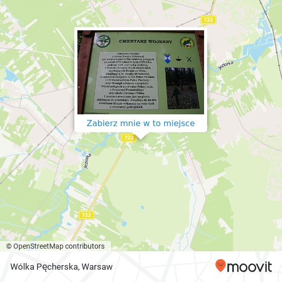 Mapa Wólka Pęcherska