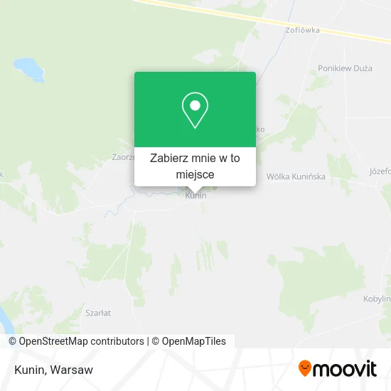 Mapa Kunin