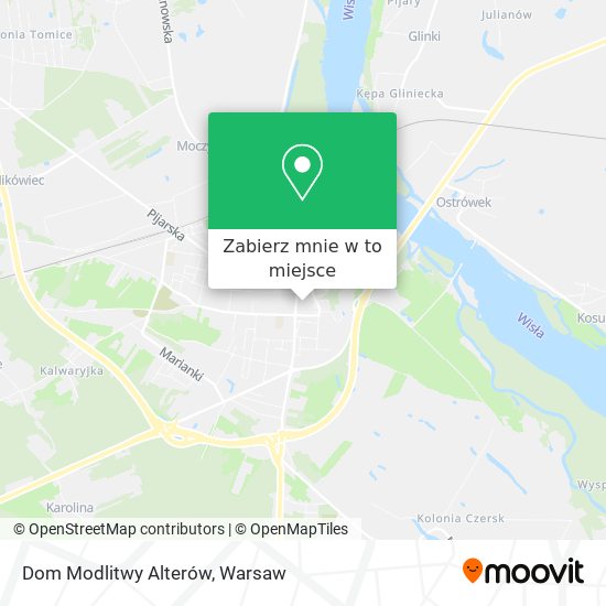 Mapa Dom Modlitwy Alterów