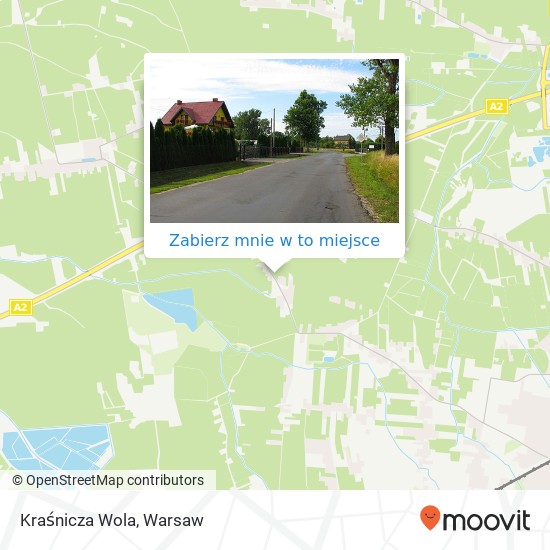 Mapa Kraśnicza Wola