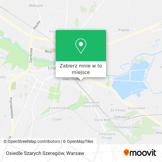 Mapa Osiedle Szarych Szeregów