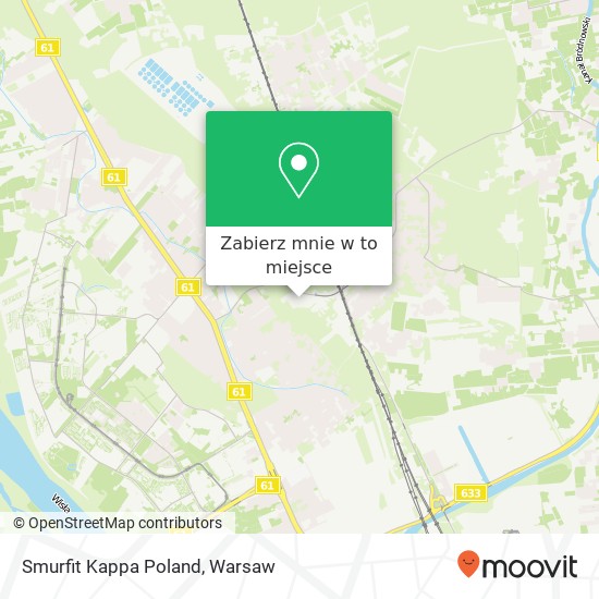 Mapa Smurfit Kappa Poland