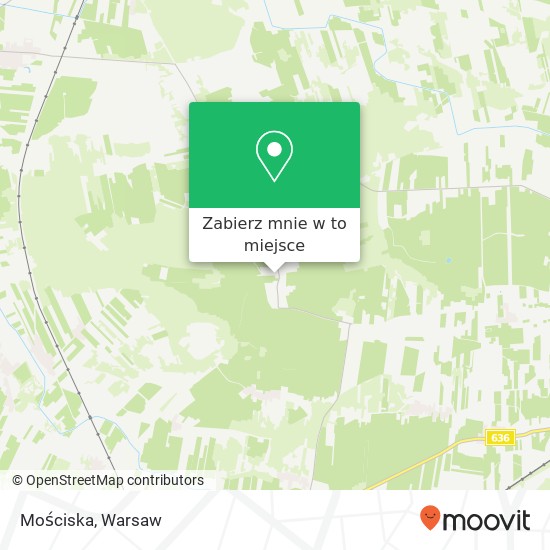 Mapa Mościska