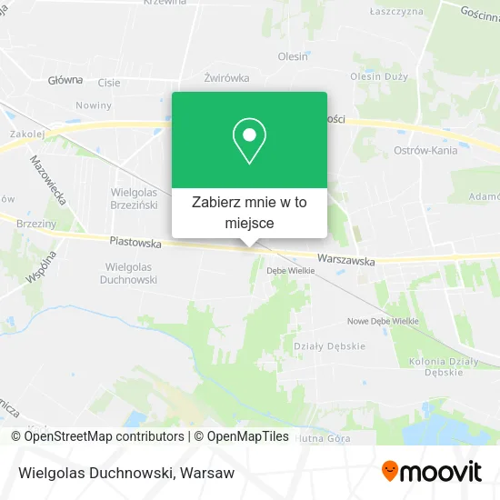 Mapa Wielgolas Duchnowski