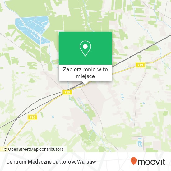 Mapa Centrum Medyczne Jaktorów