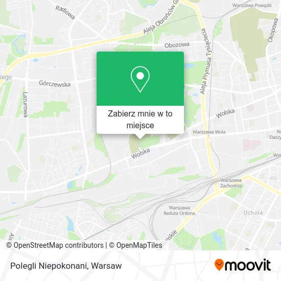 Mapa Polegli Niepokonani