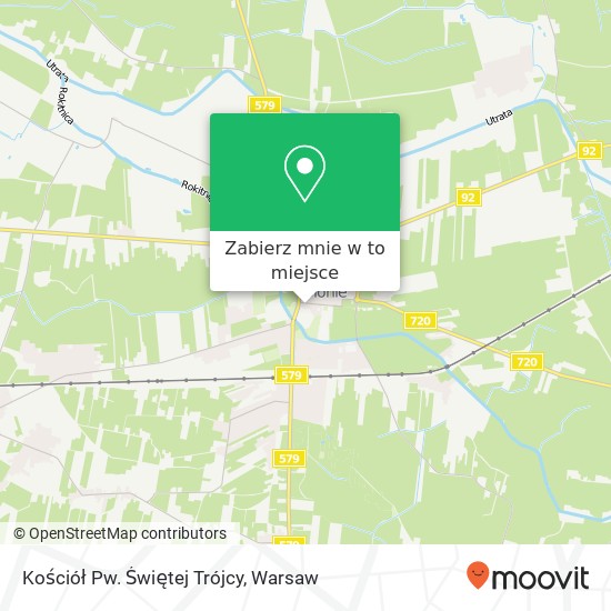 Mapa Kościół Pw. Świętej Trójcy