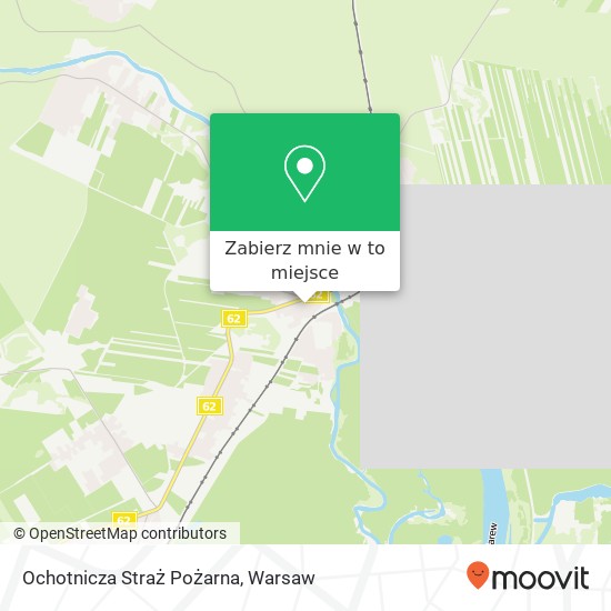 Mapa Ochotnicza Straż Pożarna