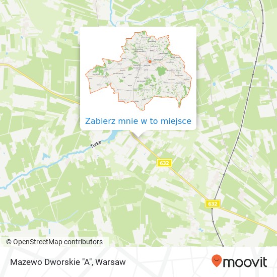 Mapa Mazewo Dworskie "A"