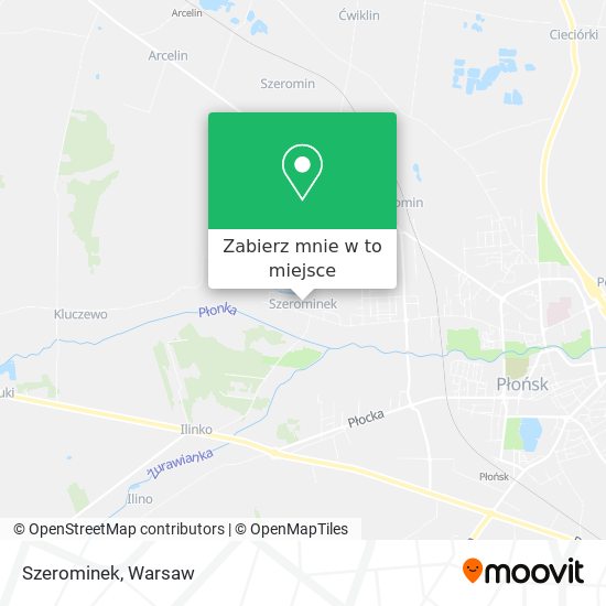 Mapa Szerominek