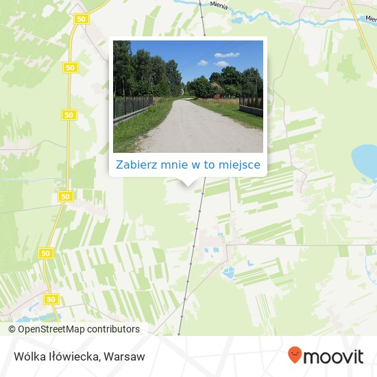 Mapa Wólka Iłówiecka