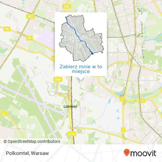 Mapa Polkomtel