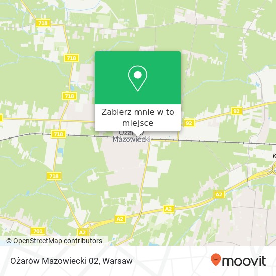 Mapa Ożarów Mazowiecki 02