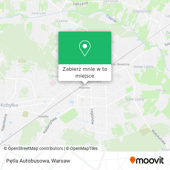 Mapa Pętla Autobusowa