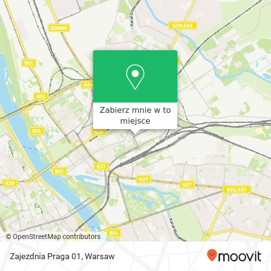 Mapa Zajezdnia Praga 01