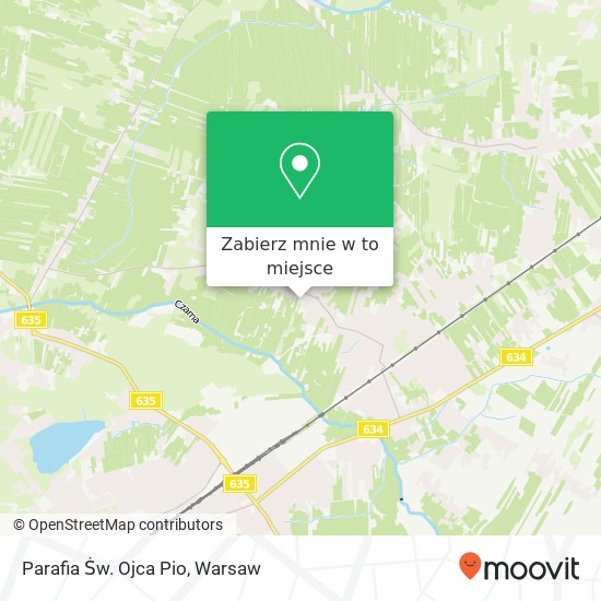 Mapa Parafia Św. Ojca Pio