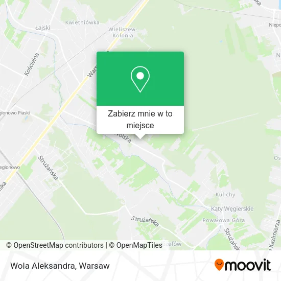 Mapa Wola Aleksandra