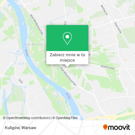 Mapa Kuligów