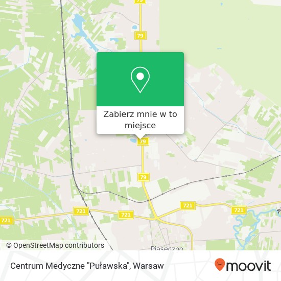 Mapa Centrum Medyczne "Puławska"