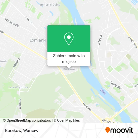 Mapa Buraków