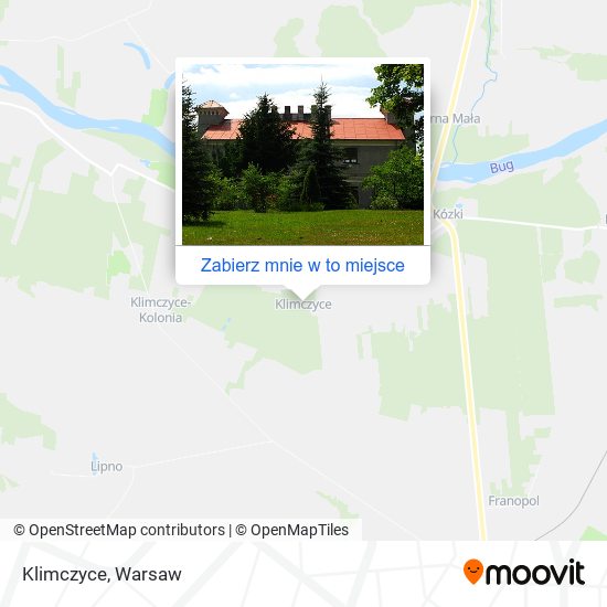 Mapa Klimczyce