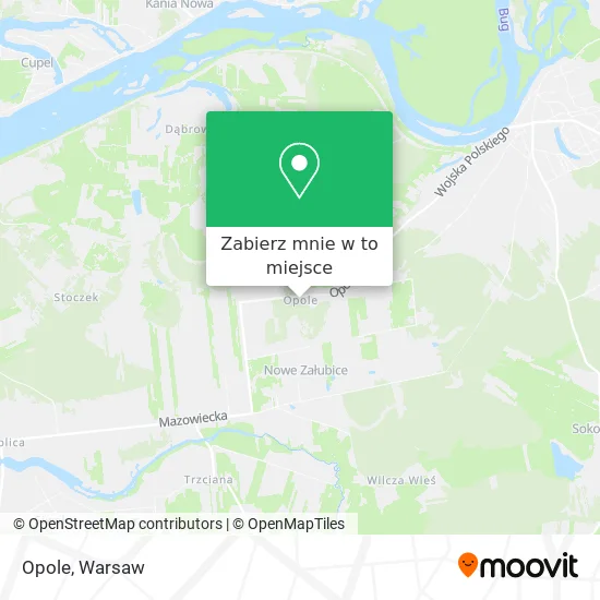 Mapa Opole