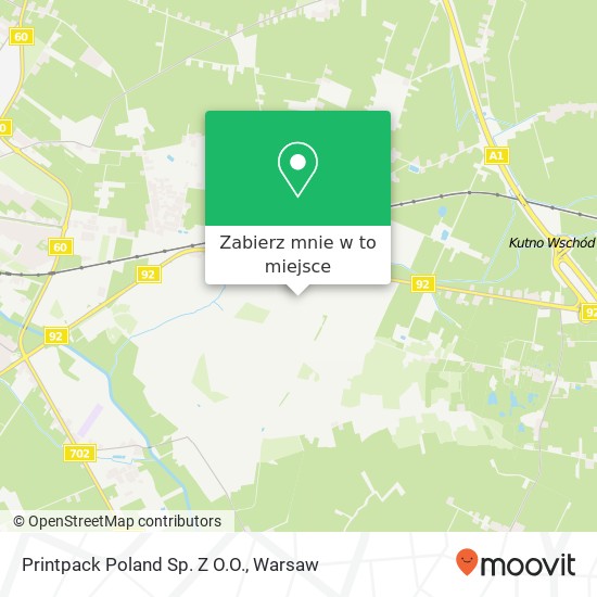 Mapa Printpack Poland Sp. Z O.O.