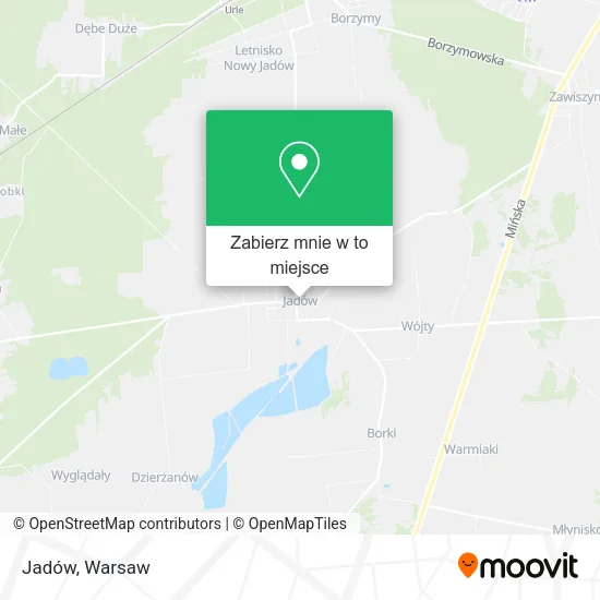 Mapa Jadów