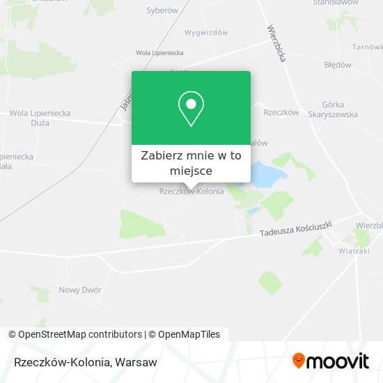 Mapa Rzeczków-Kolonia