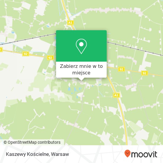 Mapa Kaszewy Kościelne