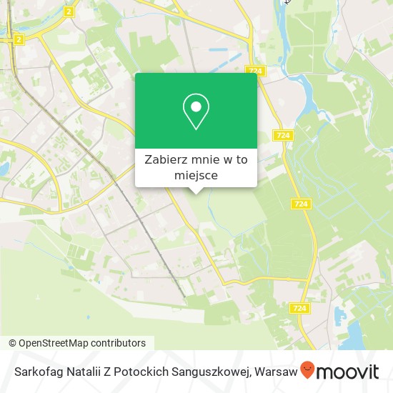 Mapa Sarkofag Natalii Z Potockich Sanguszkowej