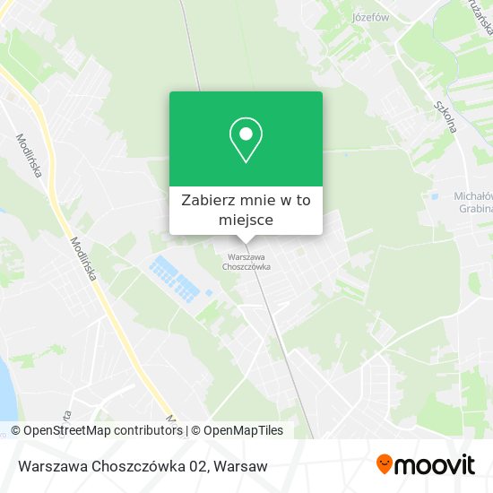 Mapa Warszawa Choszczówka 02