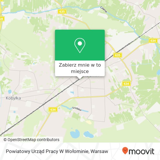 Mapa Powiatowy Urząd Pracy W Wołominie