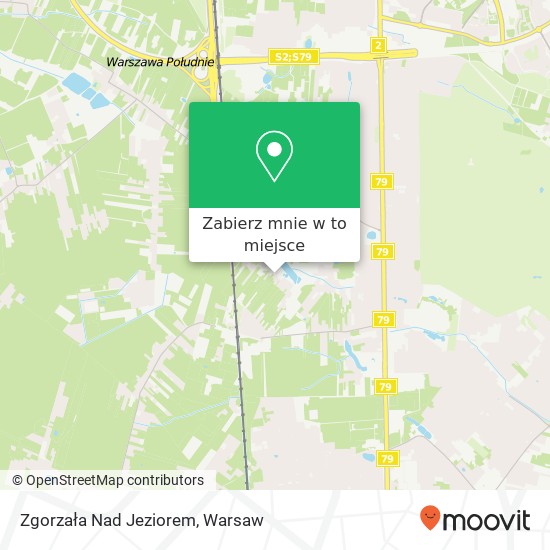 Mapa Zgorzała Nad Jeziorem