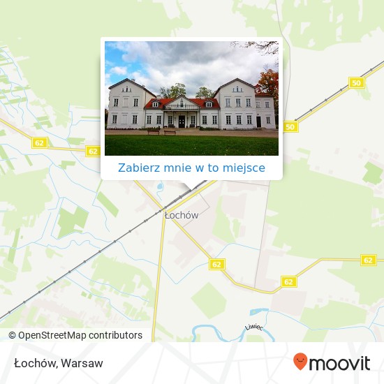 Mapa Łochów