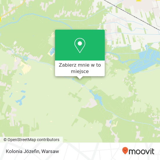 Mapa Kolonia Józefin