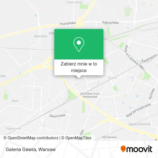 Mapa Galeria Gawra