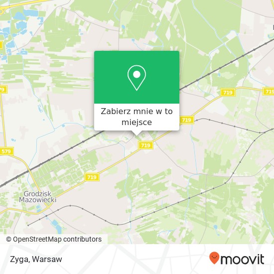 Mapa Zyga